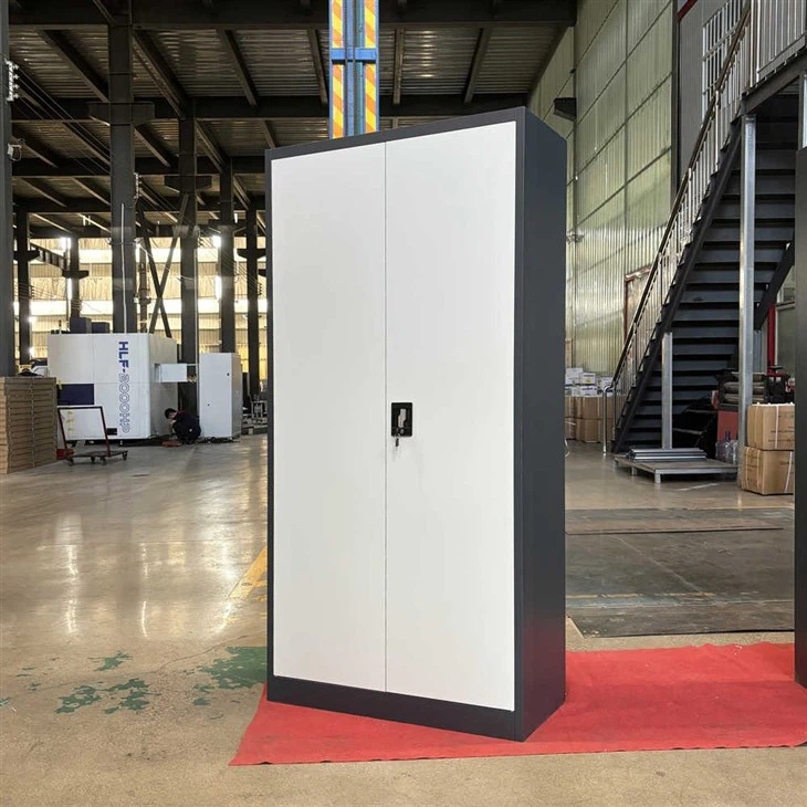 2 Door Steel Cupboard With Shelves