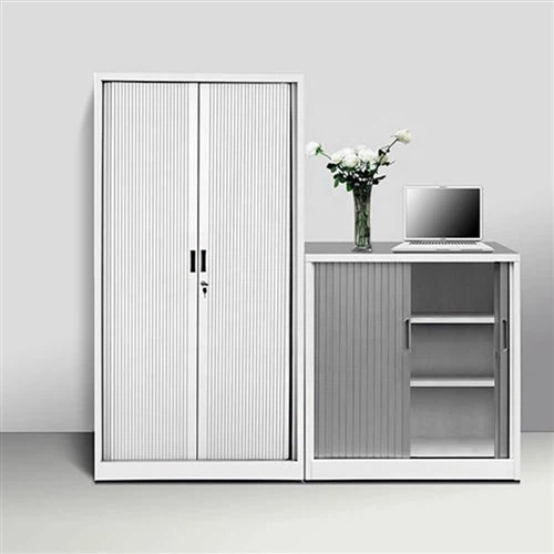 Stål Shutter Roller Tambour Skjutdörr Arkivskåp